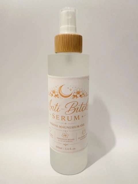 Anti-Bitch Serum jasmine magnesium oil spray