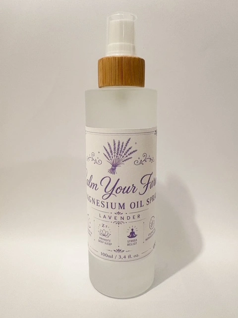 Calm Your Farm lavender magnesium oil spray